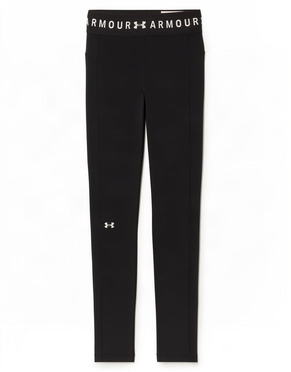 Женские леггинсы с рисунком Under Armour Heat Gear UK 8, маленький черный полиэстер