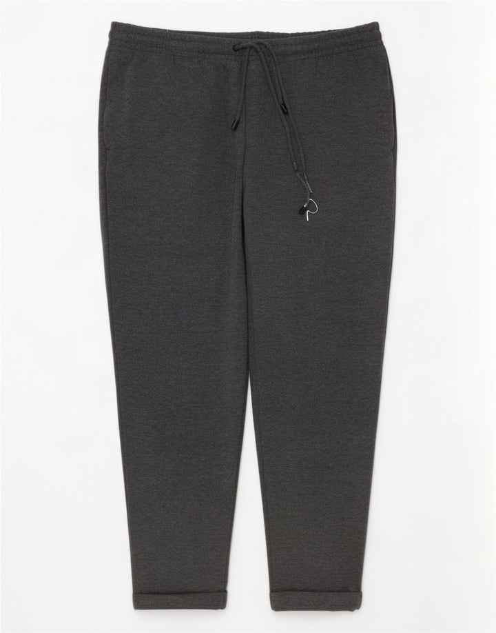 Мужские спортивные брюки Zara XL серые из полиэстера