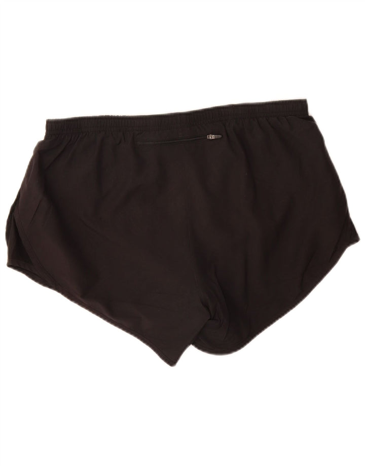 Женские спортивные шорты NIKE Dri Fit UK 14, большие черные, полиэстер