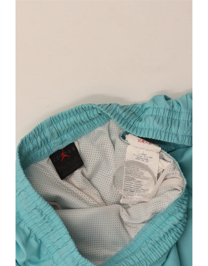 Шорты для плавания JORDAN для мальчиков 13-14 лет, XL, синие, полиэстер