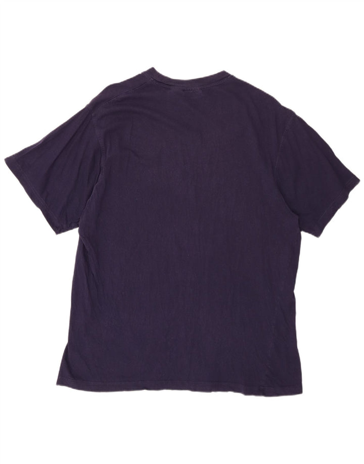Мужская футболка с рисунком FILA Top XL Темно-синяя