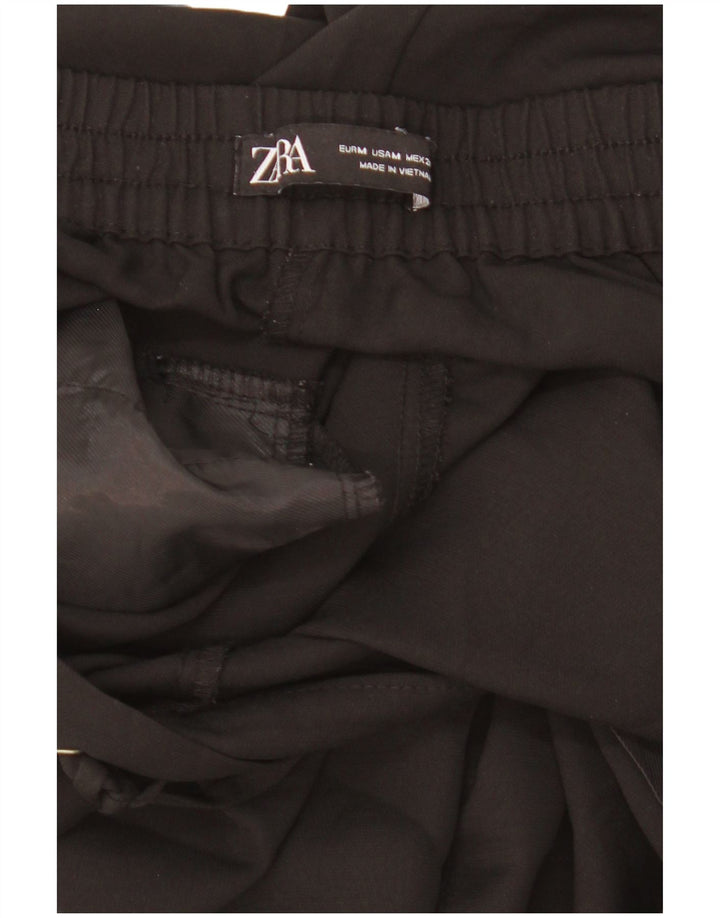 Женские повседневные зауженные брюки Zara Medium W28 L26, черные