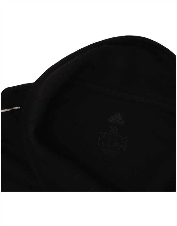Мужская рубашка-поло ADIDAS Climalite XL, черная