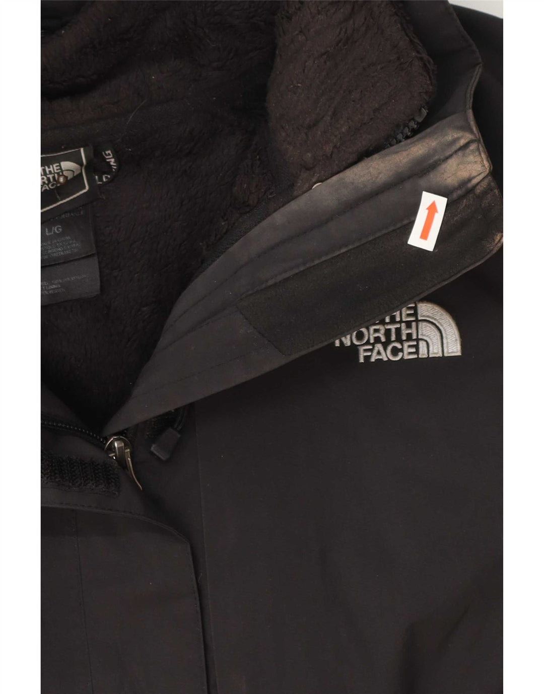Женская ветровка The North Face UK 16, большой черный полиэстер