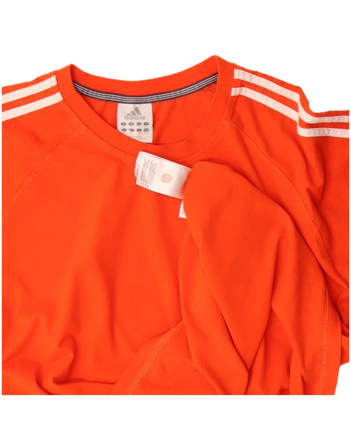 Adidas Мужская футболка Top XL Оранжевый хлопок