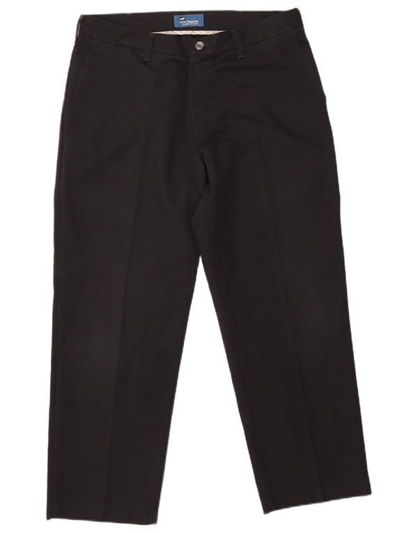 Мужские брюки-чиносы LEE Total Freedom Classic Fit W34 L29, черный полиэстер