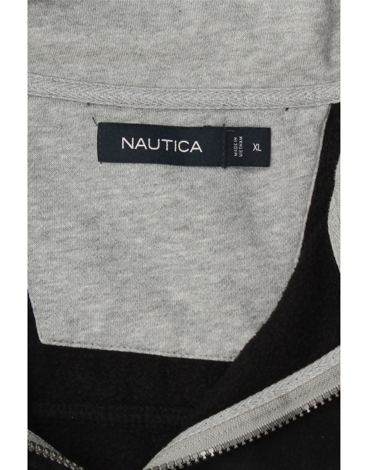 Мужской свитер Nautica с воротником на молнии XL, черный