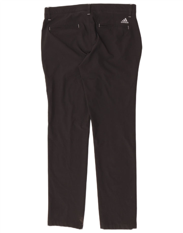 Мужские брюки-чинос Adidas Slim W32 L32, черный полиэстер