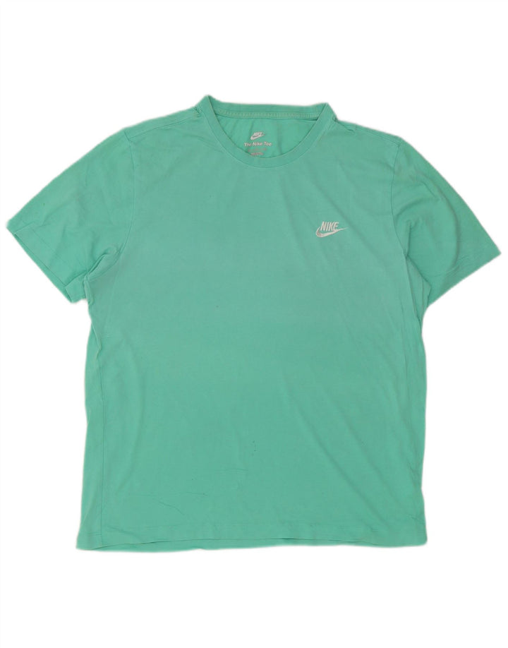 Мужская футболка Nike Top XL Бирюзовый хлопок