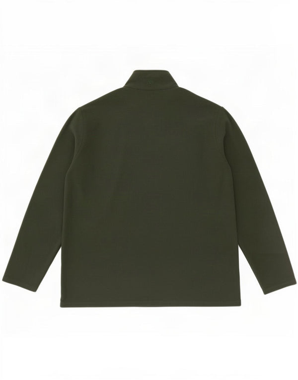 Mountain Warehouse Мужской флисовый джемпер с воротником на молнии XL, хаки