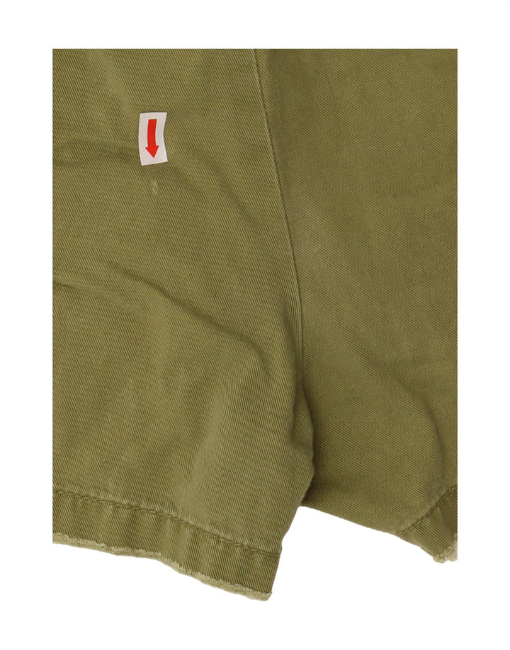 J. CREW Womens Low Fit Chino Shorts US 8 Medium W32  Khaki Cotton Vintage J. Crew and Second-Hand J. Crew from Messina Hembry 