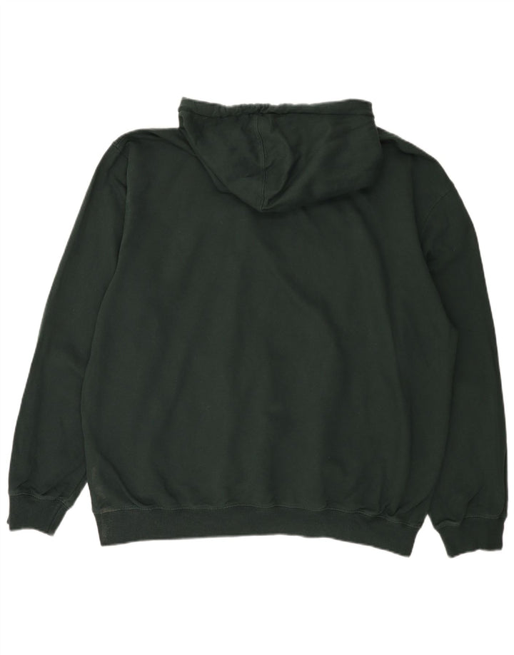 Мужской джемпер с капюшоном с рисунком Vans XL, зеленый хлопок