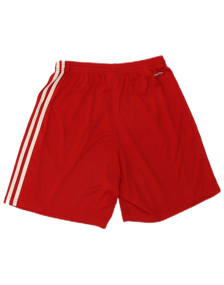 Мужские спортивные шорты Adidas Climalite, средний красный полиэстер