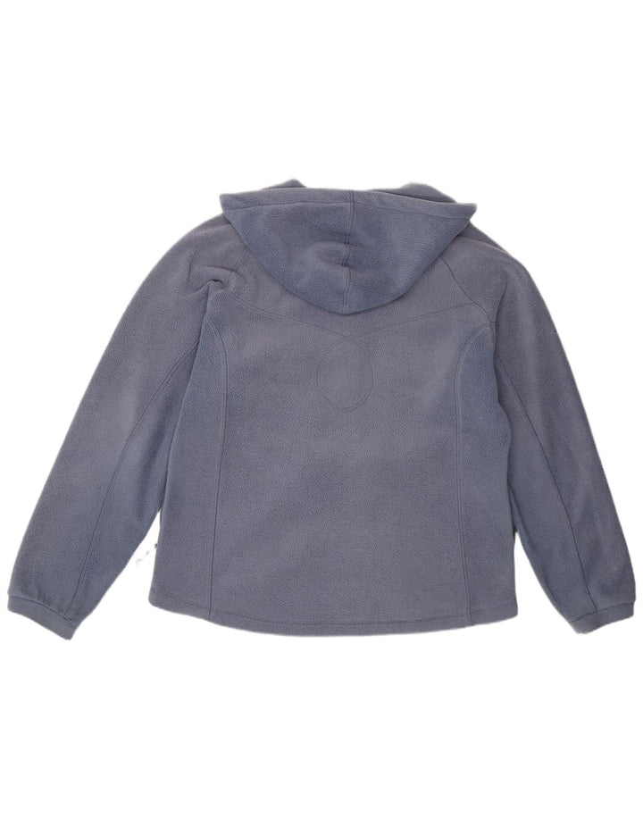Helly Hansen Женская флисовая куртка с капюшоном UK 18 XL Синяя полиэстер