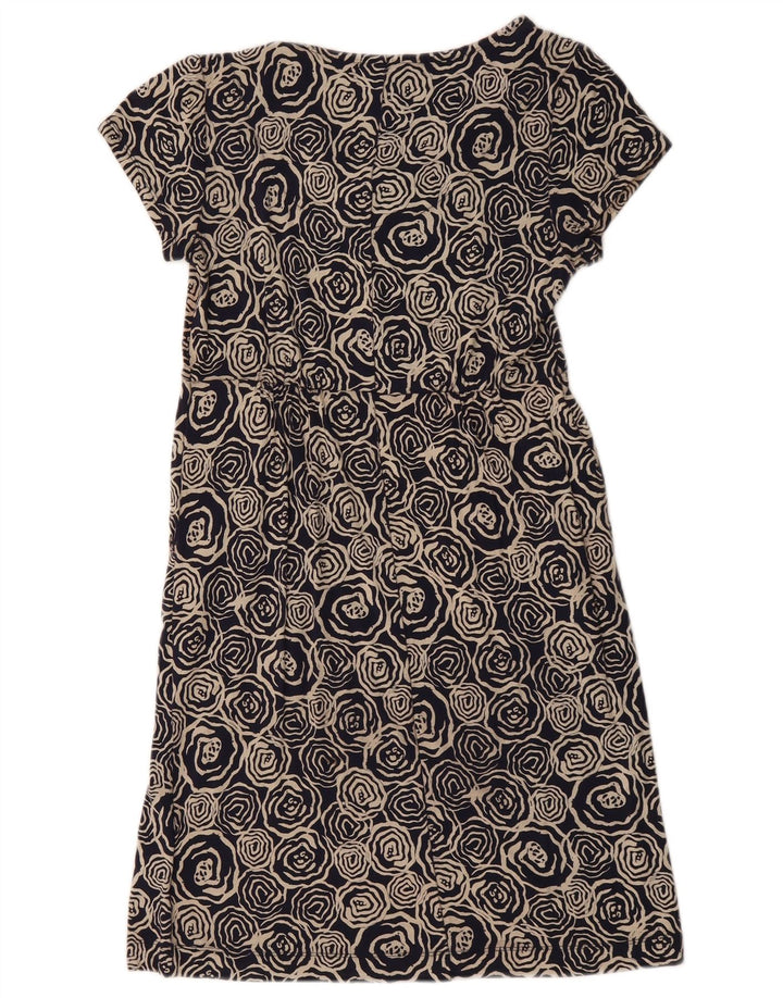 WHITE STUFF Womens Tea Dress UK 8 Small Blue Floral Viscose