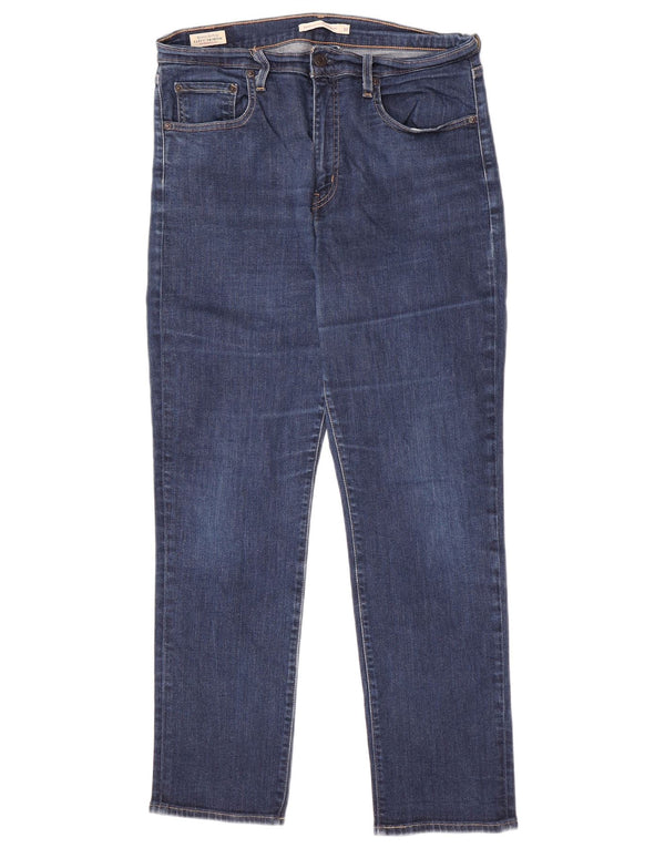 Женские прямые джинсы Levi's 724 с высокой посадкой W32 L30, синие, хлопок