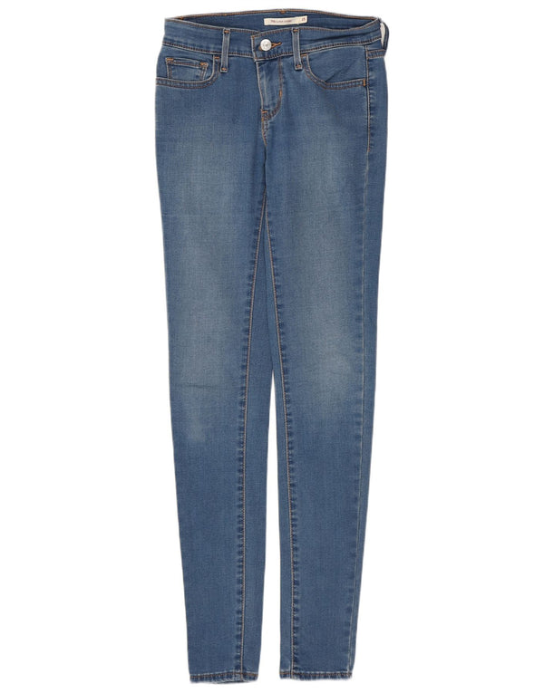 Женские джинсы Levi's 710 Super Skinny W25 L32 синие, хлопок