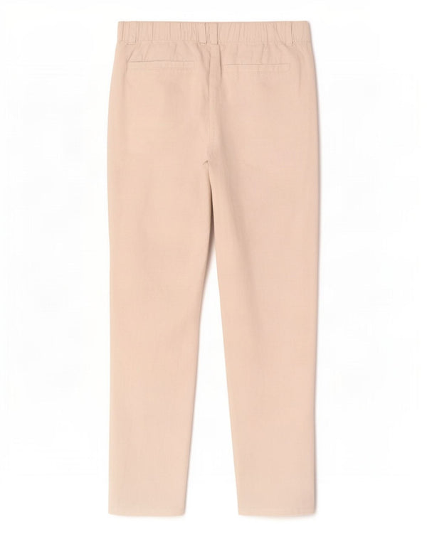 Женские узкие брюки-чиносы Marks & Spencer UK 8, маленькие W28 L27, белые льняные