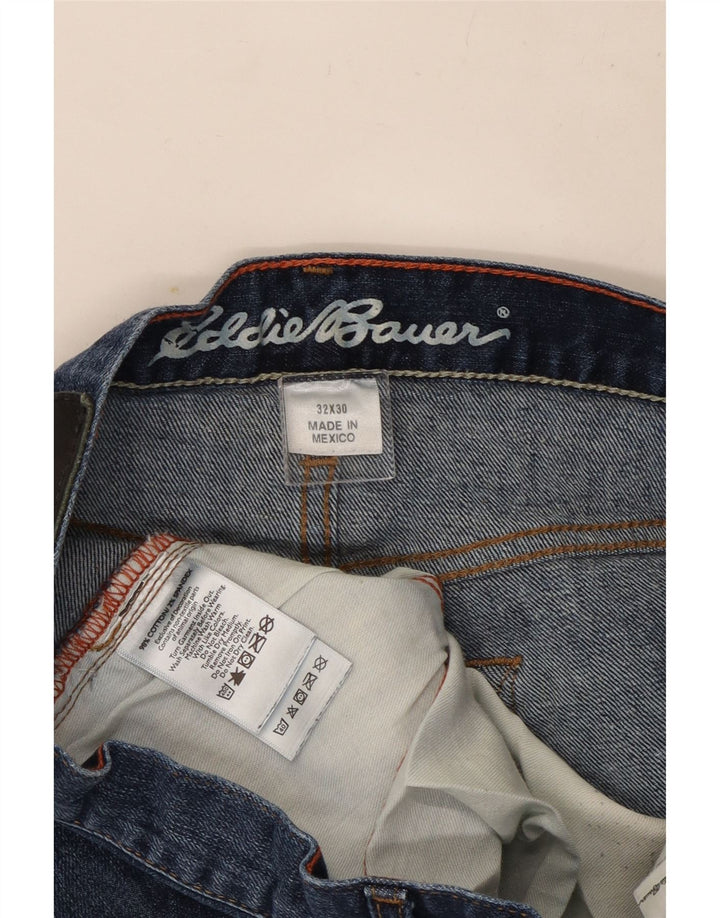 Мужские прямые джинсы Eddie Bauer W32 L30, синие, хлопок