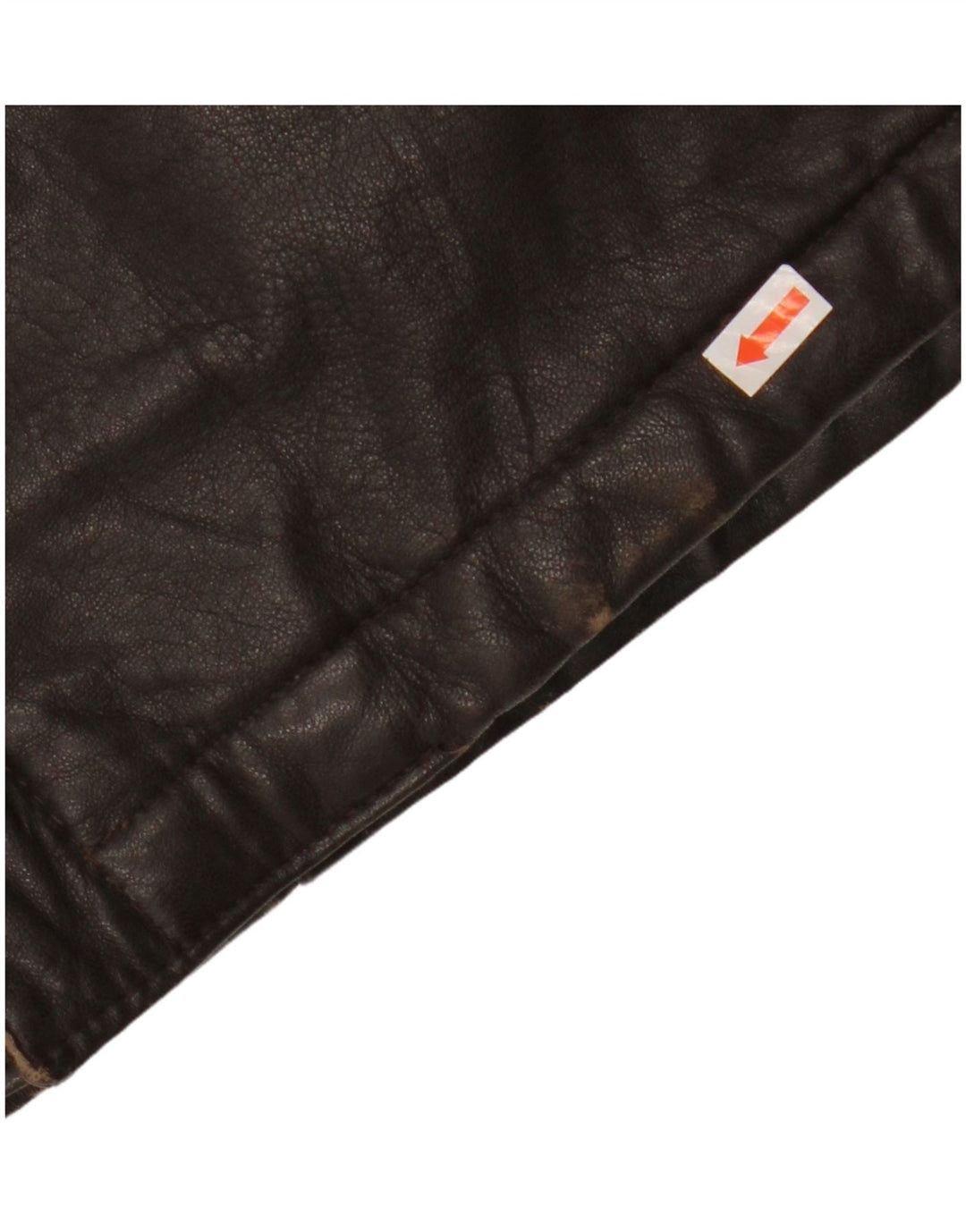 VINTAGE Мужская кожаная куртка IT 54 2XL Коричневая кожа