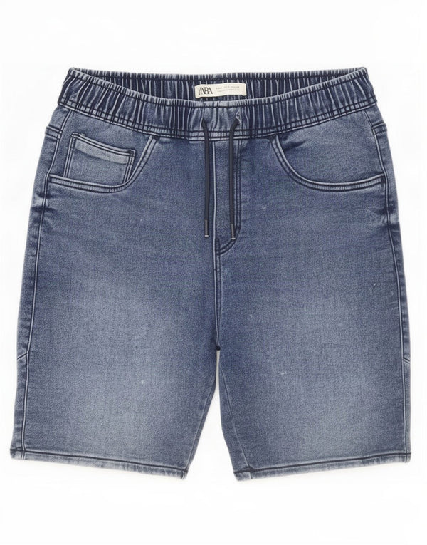 Мужские джинсовые шорты Zara Small W30 Синие