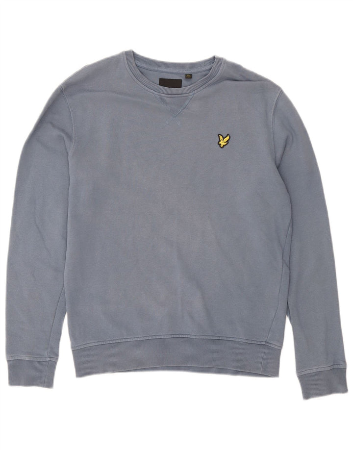 Мужской свитшот Lyle & Scott XS, синий хлопок