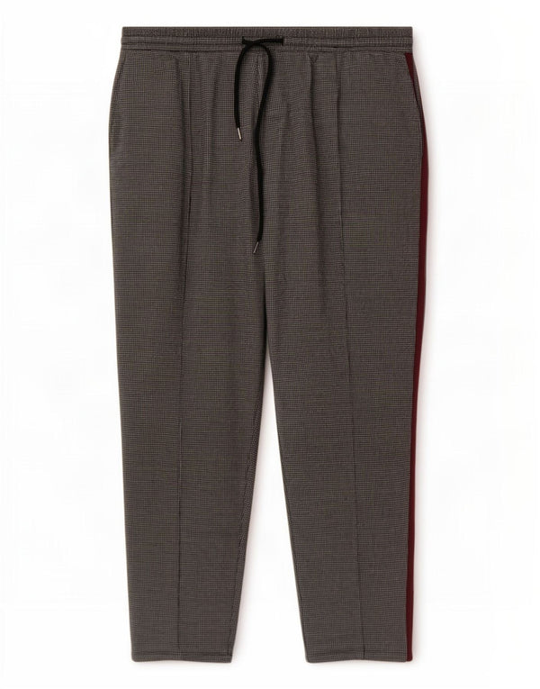 Женские повседневные брюки Marks & Spencer UK 22 3XL W44 L26 Серые в клетку