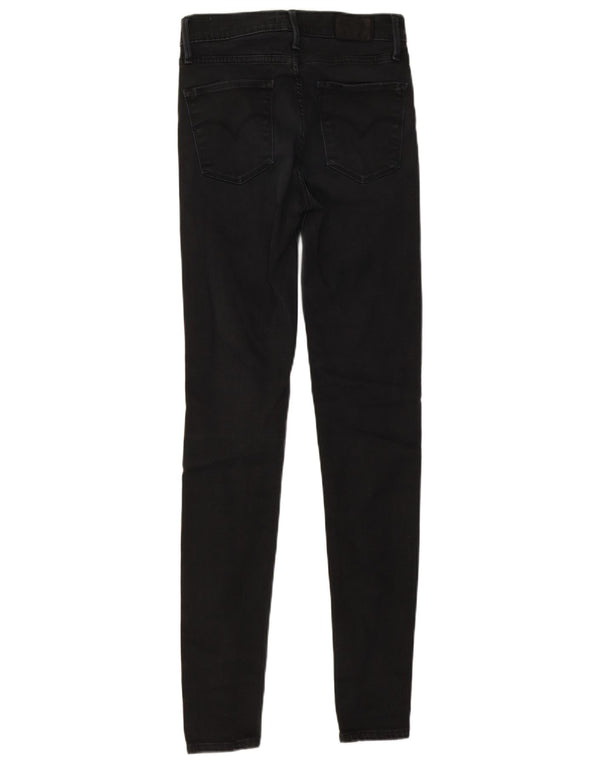 Женские джинсы Levi's 720 Super Skinny W26 L32, черный хлопок