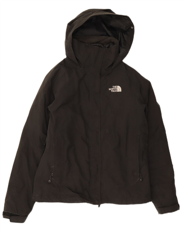Женская большая ветровка с капюшоном The North Face, Великобритания 10, маленькая, черная