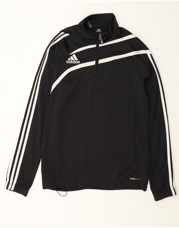 Adidas Mens Clima 365 Пуловер Спортивный Топ Великобритания 38/40 Средний Черный