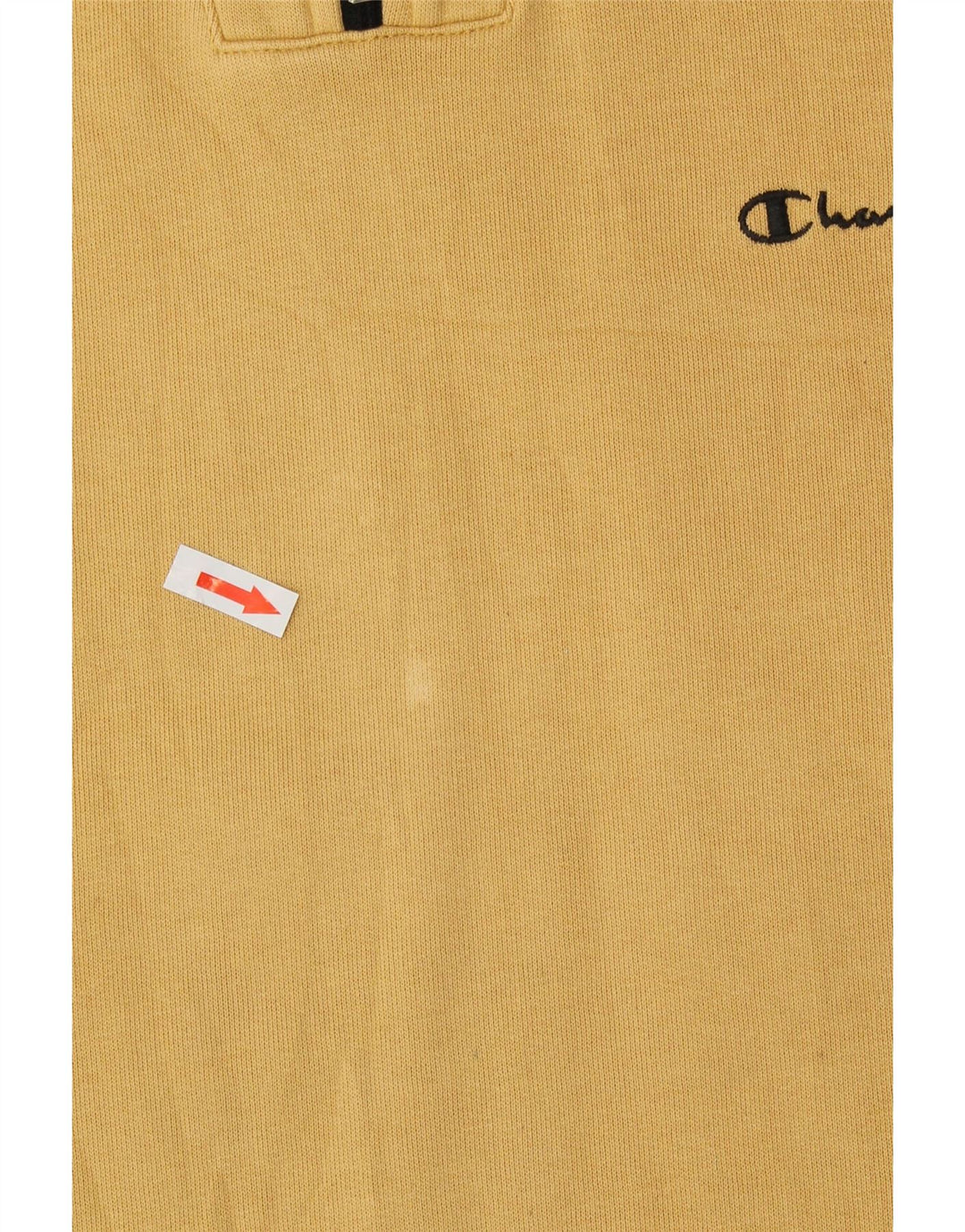 Мужской свитшот CHAMPION на молнии, большой хлопковый джемпер бежевого цвета