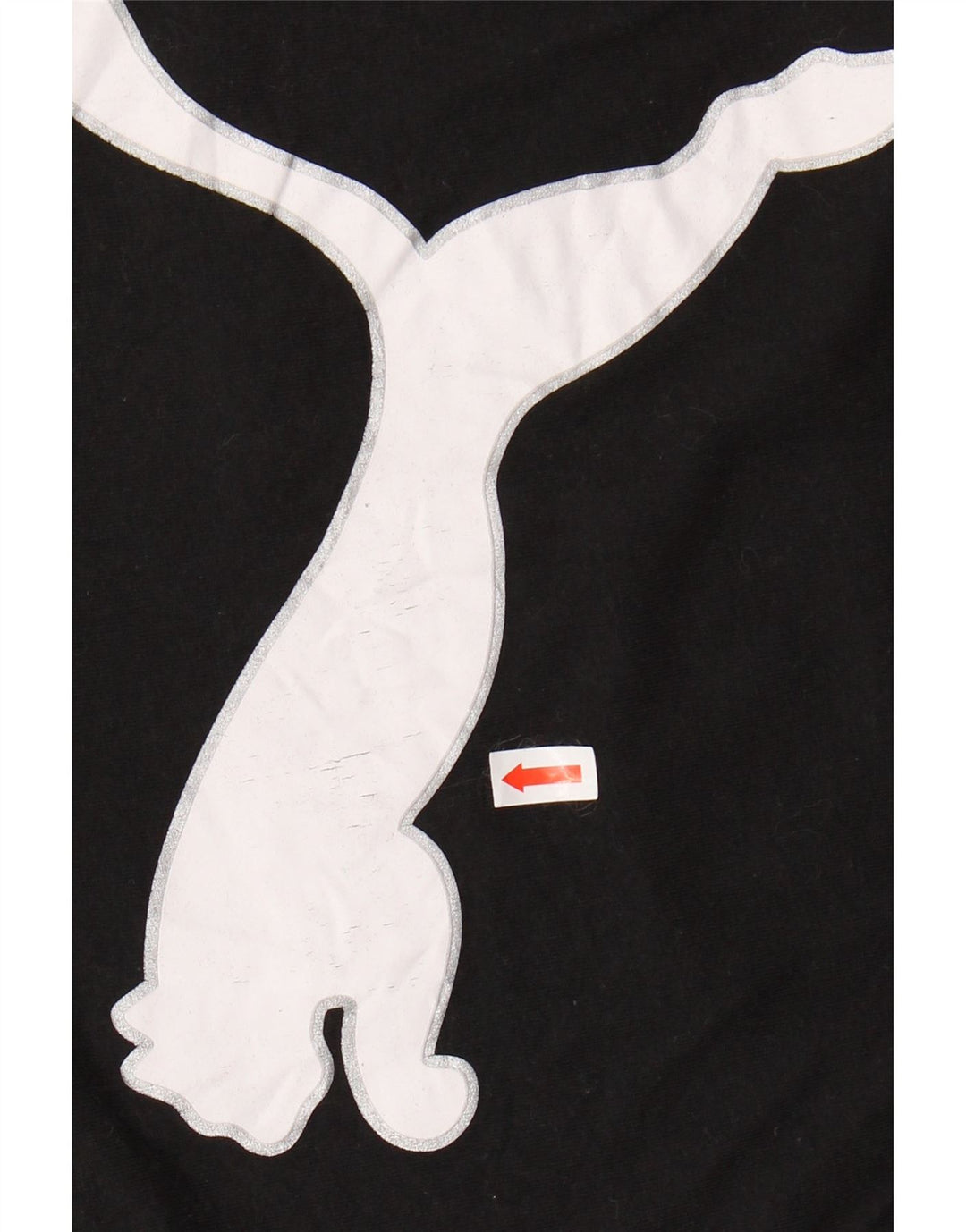 Футболка с рисунком PUMA для девочек, топ 10–11 лет, средний черный, хлопок