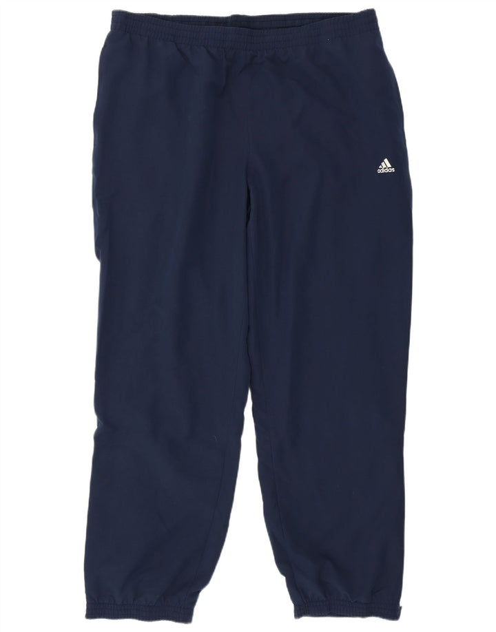 Adidas Мужские спортивные брюки Climalite Брюки для бега XL Темно-синий полиэстер