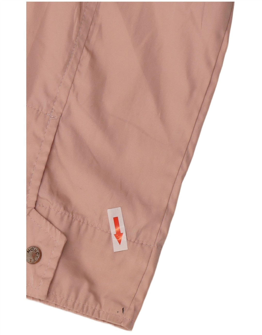 Куртка Moncler для девочек 11-12 лет, розовая из полиэстера