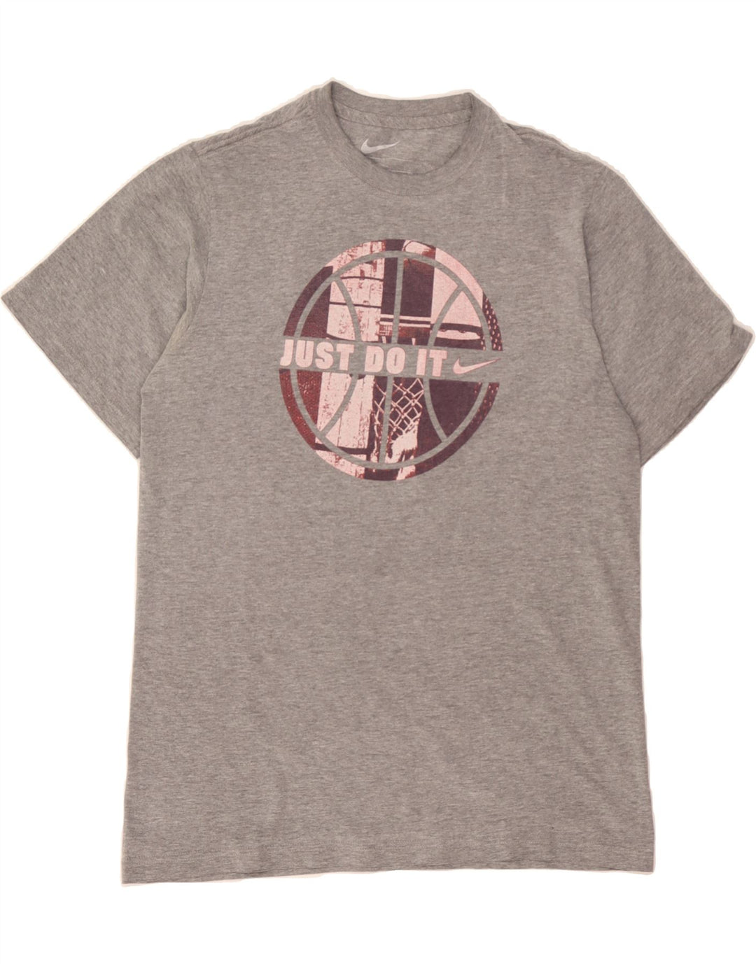 NIKE Womens Graphic T-Shirt Top UK 18 XL Grey Vintage Nike and Second-Hand Nike from Messina Hembry 