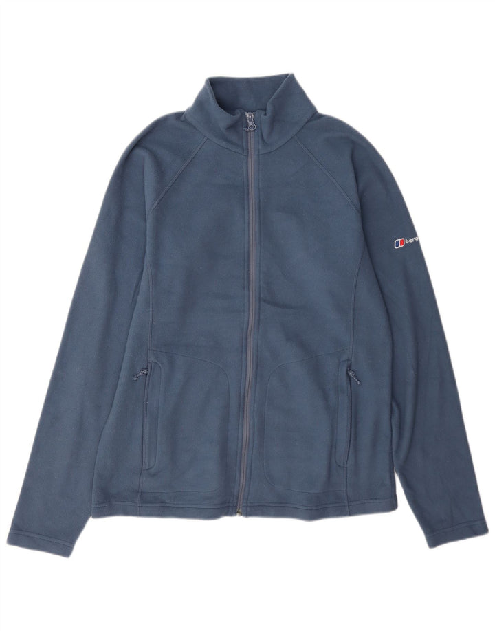 Женская флисовая куртка Berghaus UK 14, средний синий полиэстер