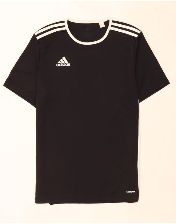 Мужская футболка Adidas Aeroready, средний черный полиэстер