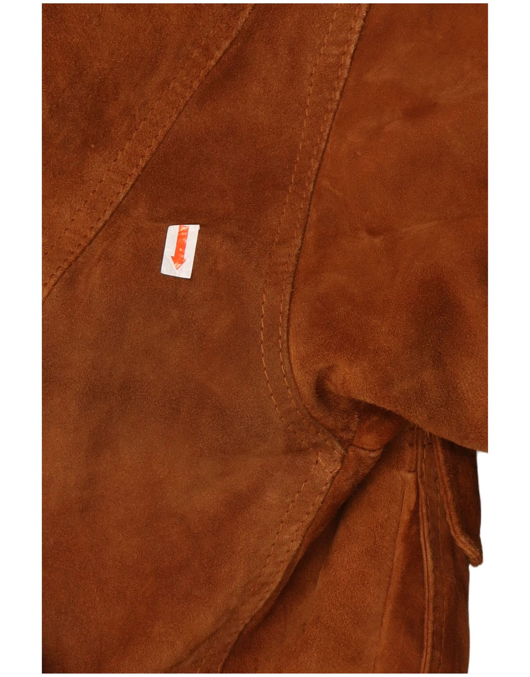 ANTICA PELLERIA Mens Suede Bomber Jacket IT 52 XL Brown Leather