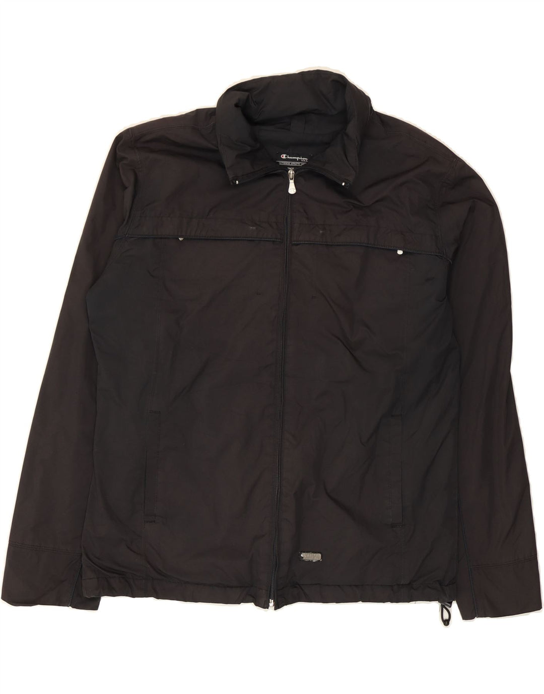 CHAMPION Womens Loose Fit Bomber Jacket UK 18 XL Black Vintage Champion and Second-Hand Champion from Messina Hembry 