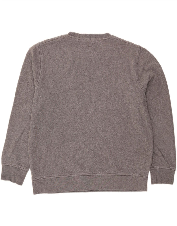Мужской свитшот с рисунком Levi's, XL, серый хлопок
