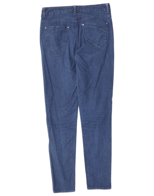 Женские джинсы скинни Karen Millen UK 10, маленькие W28 L28, темно-синие, хлопок