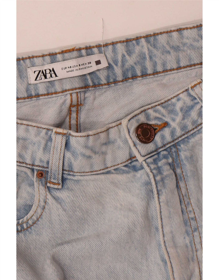 Женские зауженные джинсы Zara EU 40 Medium W30 L28 Синие
