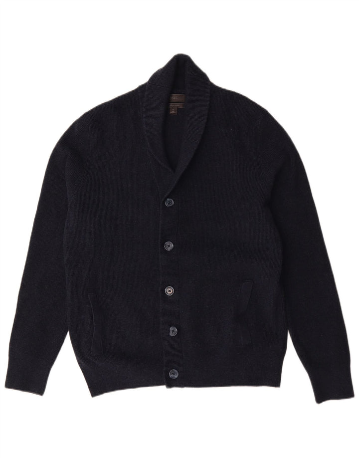 Мужской кардиган-свитер Marks & Spencer XL, темно-синий, хлопок