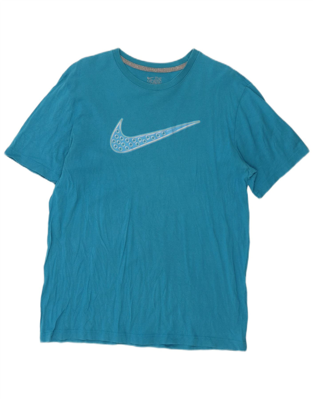 Мужская футболка обычного кроя NIKE с рисунком, большой синий