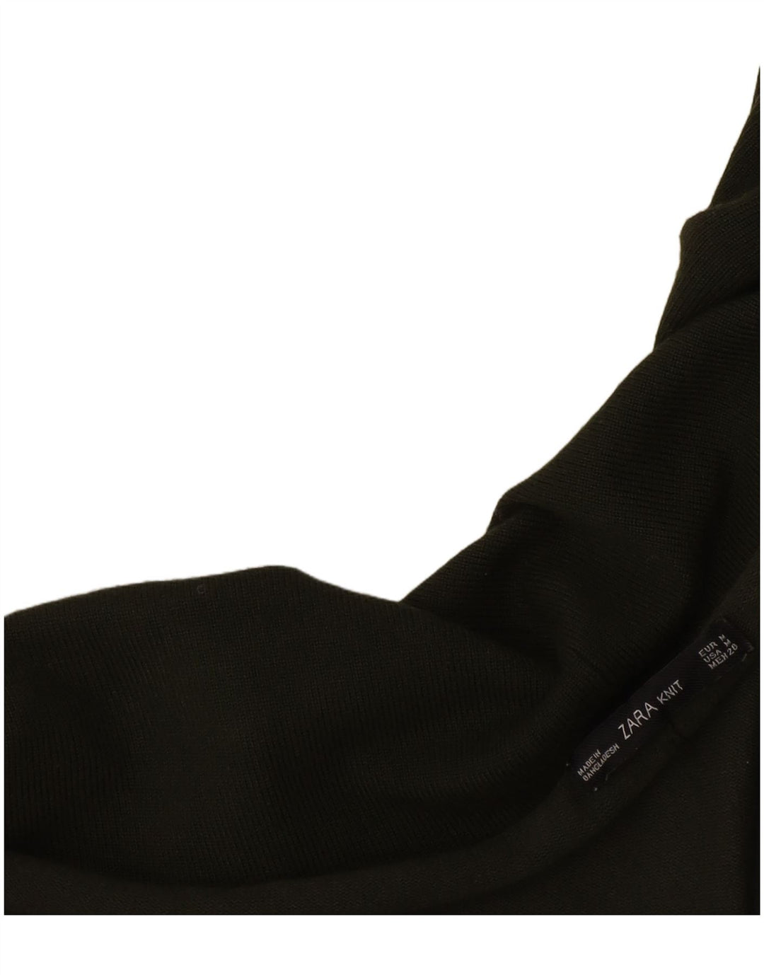 Женский длинный длинный открытый кардиган Zara UK 14, средний цвет хаки