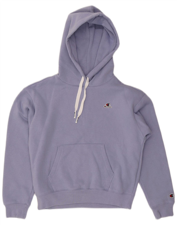 Женский джемпер с капюшоном CHAMPION UK 14, средний синий, хлопок