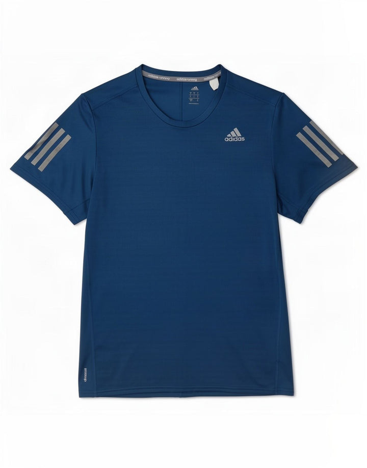 Мужская футболка Adidas Climacool, маленький синий полиэстер