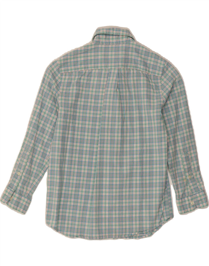 VINEYARD VINES Boys Shirt 6-7 Years Green Check Cotton Vintage Vineyard Vines and Second-Hand Vineyard Vines from Messina Hembry 