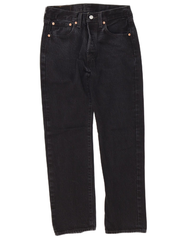 Мужские прямые джинсы Levi's 501 W29 L30, черный хлопок