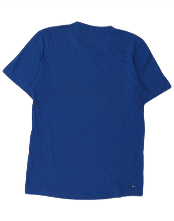 Мужская футболка с рисунком Adidas Top Medium Blue